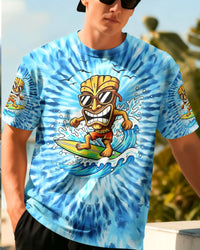 OCEANIC SWIRL FUNNY TIKI ALL OVER PRINT - YHLN0302262