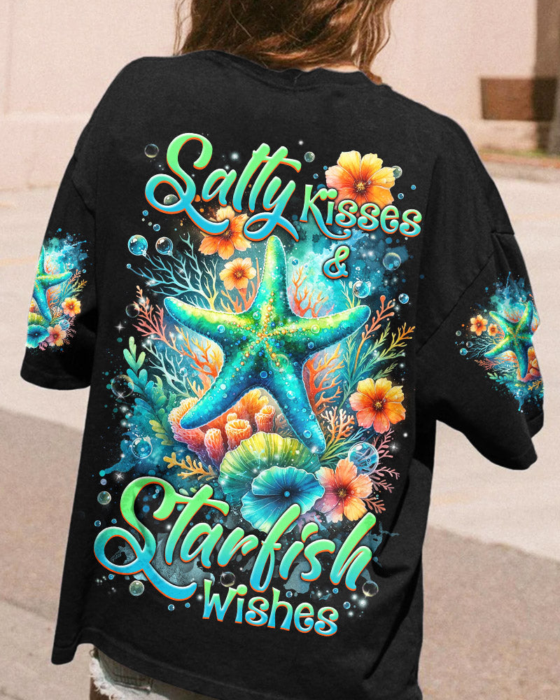SALTY KISSES AND STARFISH WISHES ALL OVER PRINT - TLNZ0912231