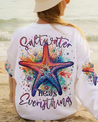 SALTWATER HEALS EVERYTHING STARFISH ALL OVER PRINT - TLNZ1411234