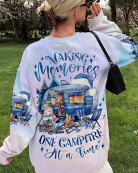 MAKING MEMORIES ONE CAMPFIRE AT A TIME CHRISTMAS ALL OVER PRINT - TLNZ0709232