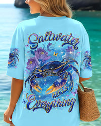 SALTWATER HEALS EVERYTHING CRAB ALL OVER PRINT - TYLN2403263