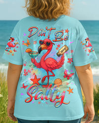 DON'T BE SALTY FLAMINGO ALL OVER PRINT - YHHG0906253