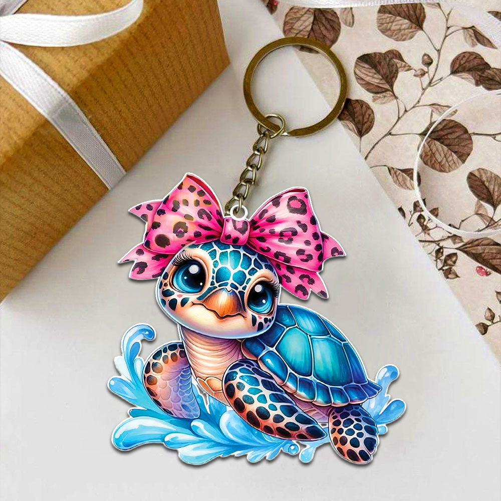 CUTE TURTLE ORNAMENT & KEYCHAIN - YHHG0809257