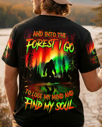 AND INTO THE FOREST I GO BIGFOOT ALL OVER PRINT - YHLN0302261
