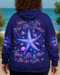 SMELL THE SEA FEEL THE BREEZE STARFISH ALL OVER PRINT - YHHG1807253
