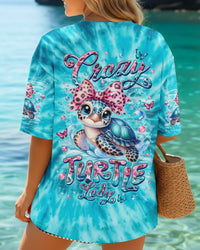 CRAZY TURTLE LADY ALL OVER PRINT - TYLN0303262