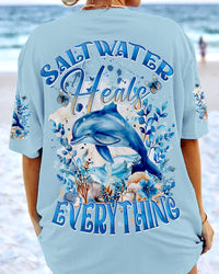 SALTWATER HEALS EVERYTHING DOLPHIN ALL OVER PRINT - TYTD1303244