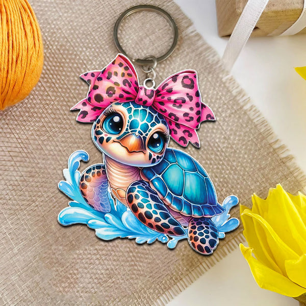 CUTE TURTLE ORNAMENT & KEYCHAIN - YHHG0809257