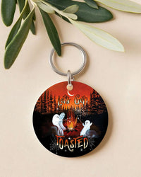 LET'S GET TOASTED BOOS HALLOWEEN ORNAMENT & KEYCHAIN - YHHG0909255