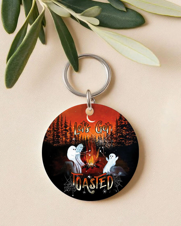 LET'S GET TOASTED BOOS HALLOWEEN ORNAMENT & KEYCHAIN - YHHG0909255