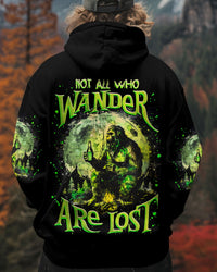 NOT ALL WHO WANDER ARE LOST BIGFOOT COMPASS ALL OVER PRINT -  TLNZ1002253