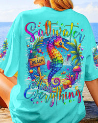 SALTWATER HEALS EVERYTHING SEAHORSE ALL OVER PRINT - TYQY2705243