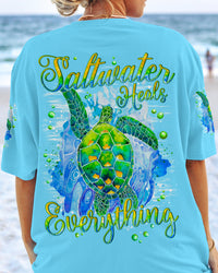 SALTWATER HEALS EVERYTHING TURTLE ALL OVER PRINT - TYQY0805244
