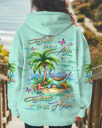 SALT IN THE AIR SAND IN MY HAIR ALL OVER PRINT - YHHG2502251