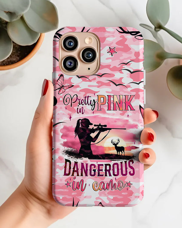 PRETTY IN PINK HUNTING PHONE CASE - TYQY0111241