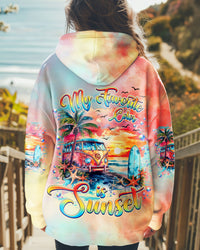 MY FAVORITE COLOR IS SUNSET ALL OVER PRINT - TLNZ1410241