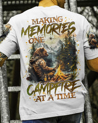 MAKING MEMORIES ONE CAMPFIRE AT A TIME BEAR ALL OVER PRINT - TLNZ1004243