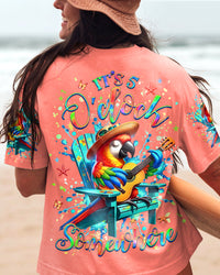 IT'S 5 O'CLOCK SOMEWHERE PARROT ALL OVER PRINT - YHHG1607243