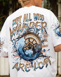 NOT ALL WHO WANDER ARE LOST COMPASS ALL OVER PRINT - TLNZ2903244