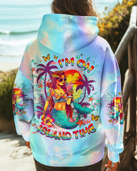 I'M ON ISLAND TIME MERMAID ALL OVER PRINT - TLNZ1906251