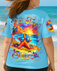 IT'S TAN O'CLOCK ALL OVER PRINT - YHHG2105252