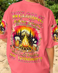WELCOME TO OUR FIREPIT ALL OVER PRINT - TYQY0107242