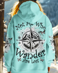 NOT ALL WHO WANDER ARE LOST COMPASS ALL OVER PRINT - TYQY1210244