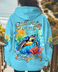 SALTWATER HEALS EVERYTHING TURTLE ALL OVER PRINT - YHHG1002251