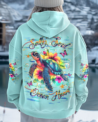 SALTY SOUL OCEAN HEART TURTLE ALL OVER PRINT - YHHG2102254