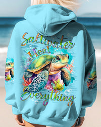 SALTWATER HEALS EVERYTHING TURTLE ALL OVER PRINT - TYQY2902246
