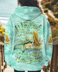 SHE IS A MERMAID ALL OVER PRINT - YHHG2609242