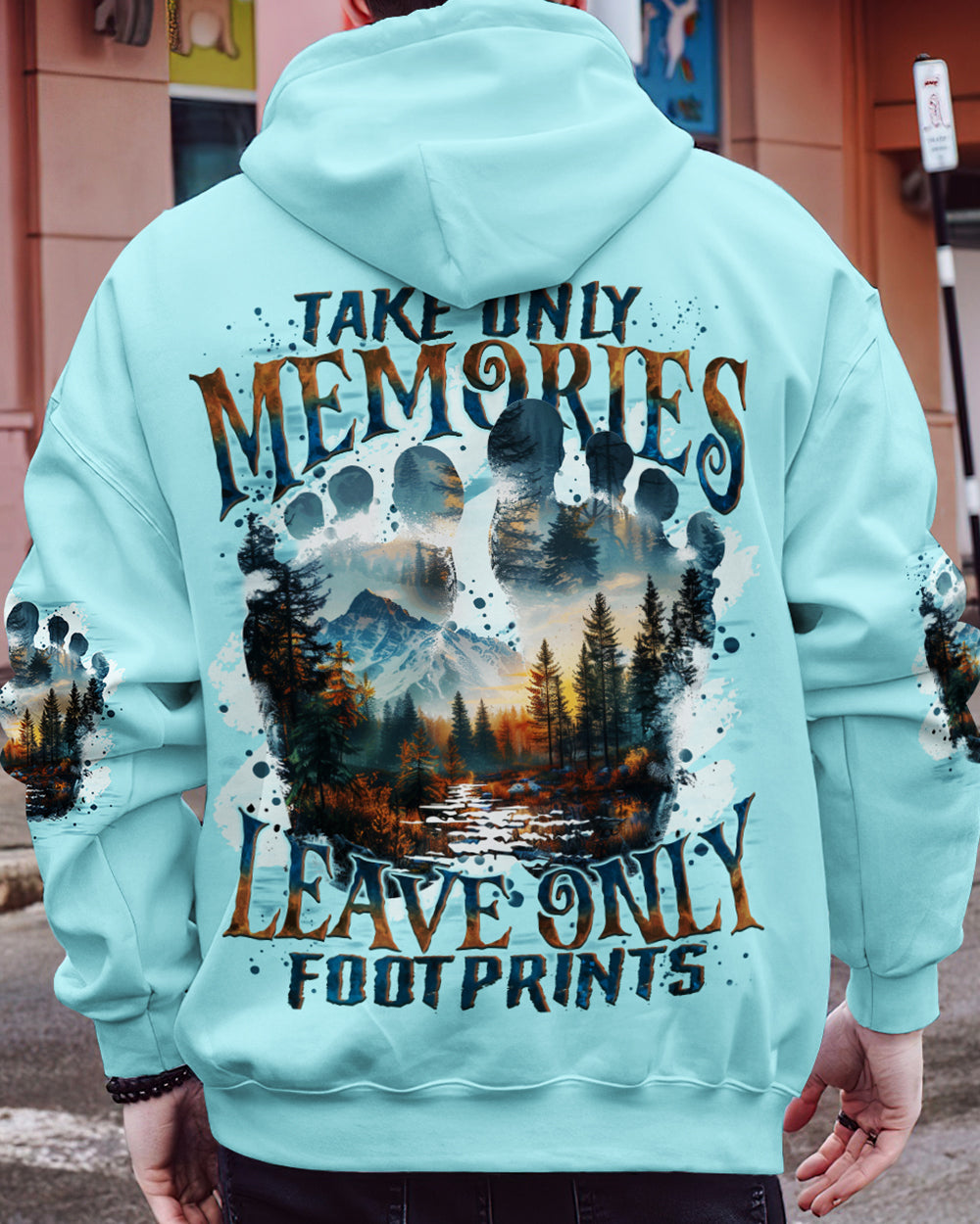 LEAVE ONLY FOOTPRINTS ALL OVER PRINT - TYQY0210243