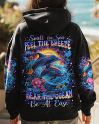 SMELL THE SEA FEEL THE BREEZE DOLPHIN ALL OVER PRINT - TLNZ0212244