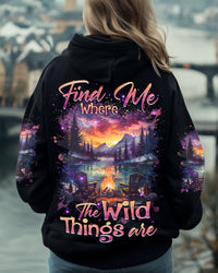 (HOT DEAL) FIND ME WHERE THE WILD THINGS ARE ALL OVER PRINT  - TLNZ0811244