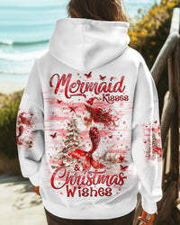 MERMAID KISSES AND CHRISTMAS WISHES ALL OVER PRINT - TLNZ1010244