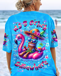 IT'S 5 O'CLOCK SOMEWHERE TIKI ALL OVER PRINT - YHHG0204254