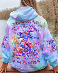 SMELL THE SEA FEEL THE BREEZE SEAHORSE HALLOWEEN ALL OVER PRINT - YHHG1608243