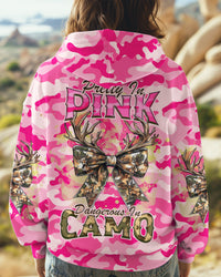 PRETTY IN PINK HUNTING DEER ALL OVER PRINT - TLNZ0702253