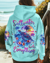 SALTWATER HEALS EVERYTHING TURTLE ALL OVER PRINT - TLNZ0201244