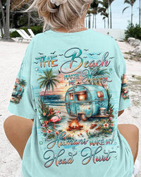 THE BEACH MAKES ME HAPPY ALL OVER PRINT - TLNZ2203242