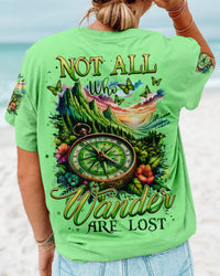 NOT ALL WHO WANDER ARE LOST COMPASS ALL OVER PRINT - TLNZ0204243
