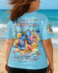 SOME OF THE BEST MEMORIES FLIP FLOPS ALL OVER PRINT - YHHG1305252