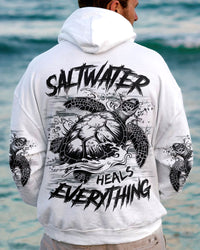SALTWATER HEALS EVERYTHING TURTLE ALL OVER PRINT - TLNZ2911244