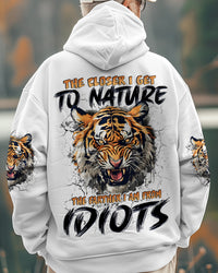 THE CLOSER I GET TO NATURE TIGER ALL OVER PRINT - TYQY2111242