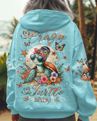 CRAZY TURTLE LADY ALL OVER PRINT - YHHG1812243