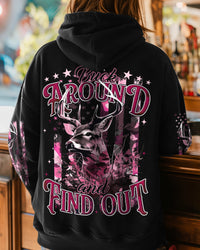 BUCK AROUND AND FIND OUT DEER HUNTING ALL OVER PRINT - TYQY1411244