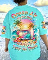 OCEAN AIR SALTY HAIR ALL OVER PRINT - TLNZ0805245