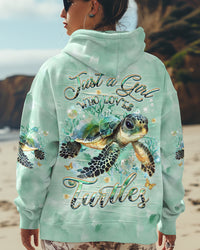 JUST A GIRL WHO LOVES TURTLES ALL OVER PRINT - YHHG2211242
