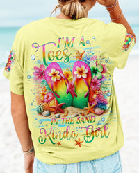 I'M A TOES IN THE SAND KINDA GIRL FLIP FLOPS ALL OVER PRINT - TLNZ1005241