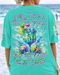 SMELL THE SEA FEEL THE BREEZE ALL OVER PRINT - TYQY2005245
